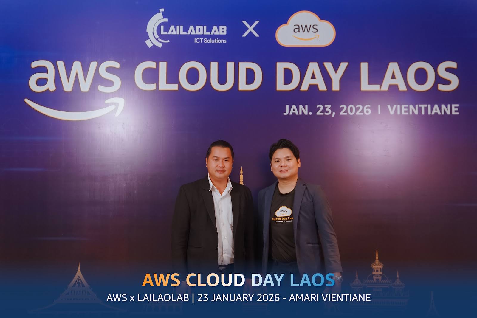 AWS Cloud Day Lao — ຮ່ວມງານເທັກໂນໂລຊີລະດັບສາກົນ